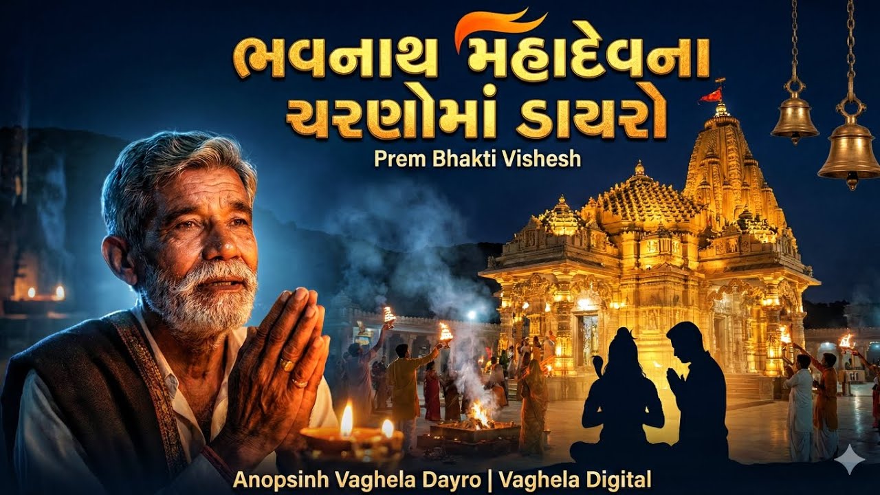 ‘ભવનાથ મહાદેવના ચરણોમાં ડાયરો