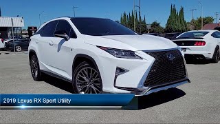 2019 Lexus RX Sport Utility  San Jose  Santa Clara  Sunnyvale  Campbell  Palo Alto