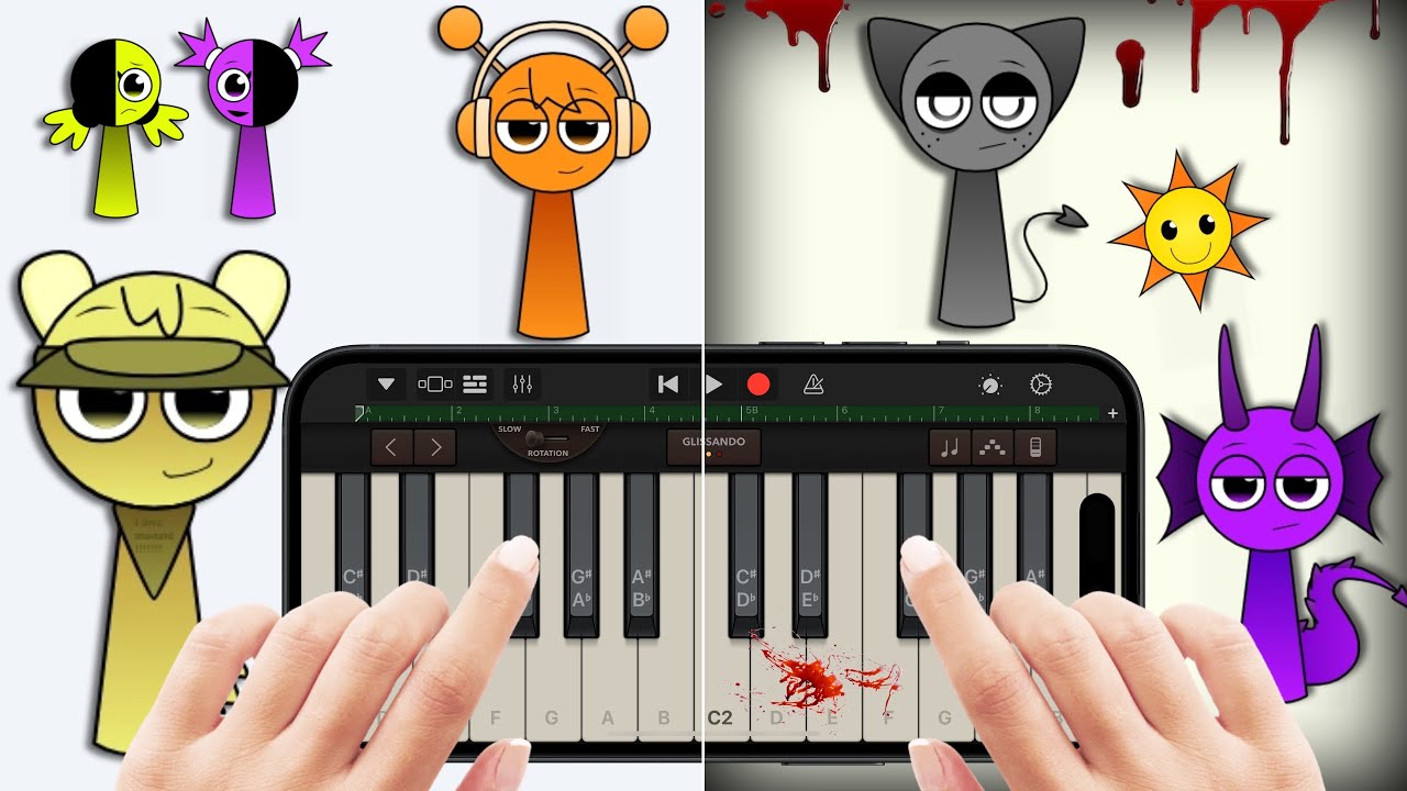Incredibox Sprunki Swap Retextured (Phase 1) Recreated in GarageBand!