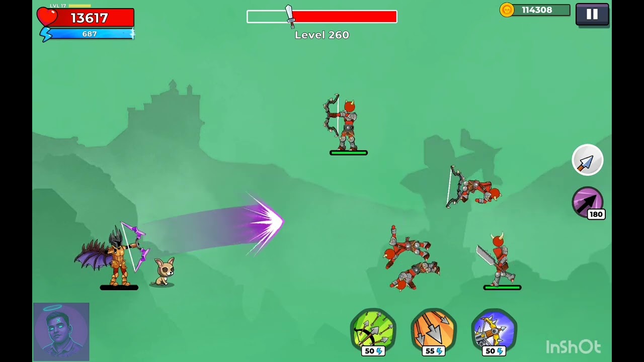 The Archers 2 Level 260 Gameplay । BOSS DEFEATED । NOT A GAMER।