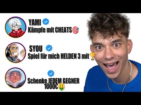 3 YOUTUBER KONTROLLIEREN mich in MINECRAFT!😤