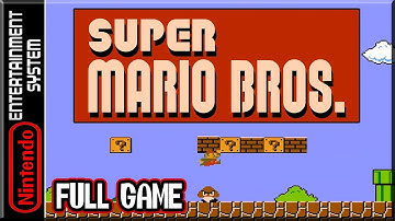 Super Mario Bros - Full Game 100% Walkthrough (NES)