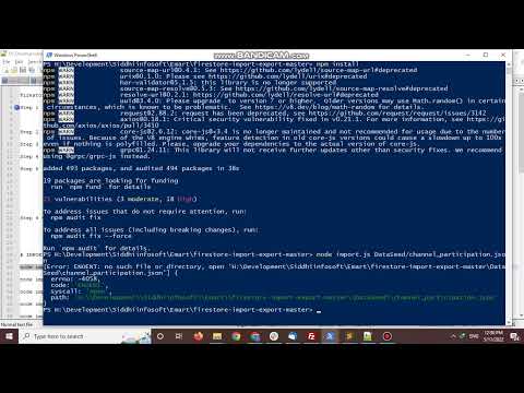 How To Import Export Firestore Database Collection? - eMart