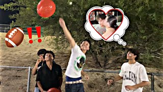Pop The Balloon At HighSchool Football GAMES 💘 Vlog #47 screenshot 4