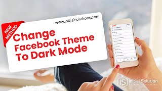 How to change Facebook theme to dark mode 2024 | Initial Solution screenshot 4