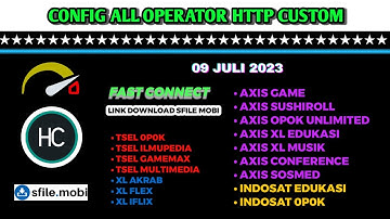 TERBARU | CONFIG HTTP CUSTOM | Axis Tiktok | Axis Sushiroll | Axis Edukasi | Axis Unli Game | 09Juli