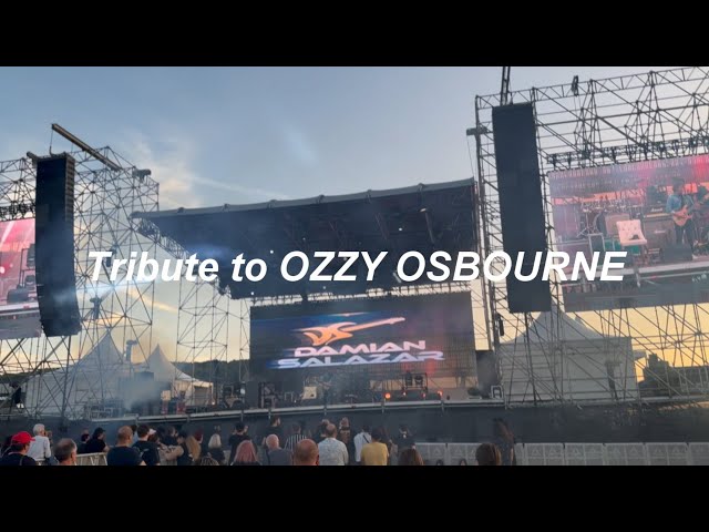 Tribute to Ozzy Osbourne - Crazy Train - Guitar Solo - From the