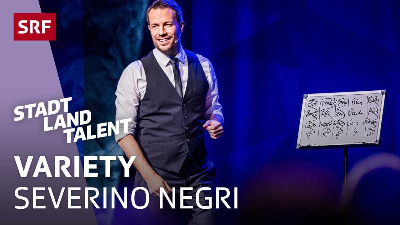Mentalmagier Severino Negri reisst das Publikum mit| Stadt Land Talent 2023 | SRF