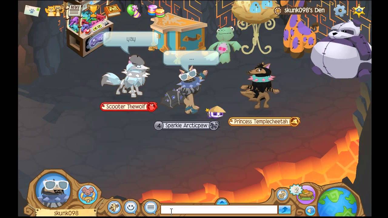 Animal jam trading den and clothing betas YouTube