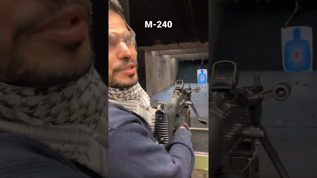 amazing shooting the m-240