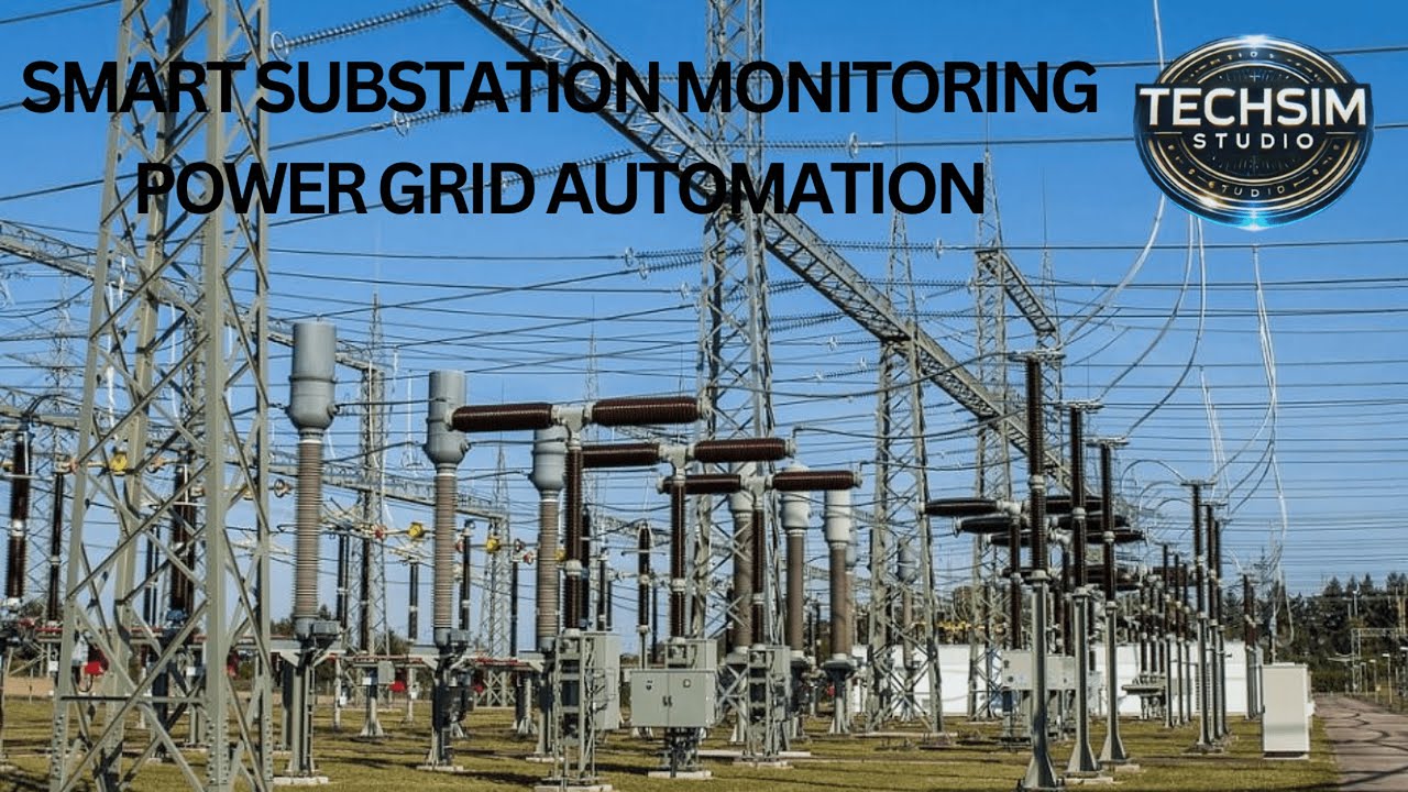 Smart Substation Monitoring || Power grid automation || @TechSimStudio ...