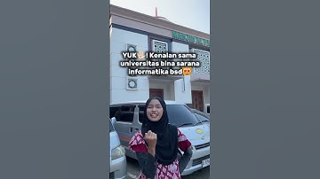 Kenalan sama UBSI BSD. Ayo join sekarang!! #kuliahbsiaja#ubsi#rekomendasikampus