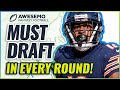 MUST-DRAFT Players in EACH ROUND | Fantasy Football 2021