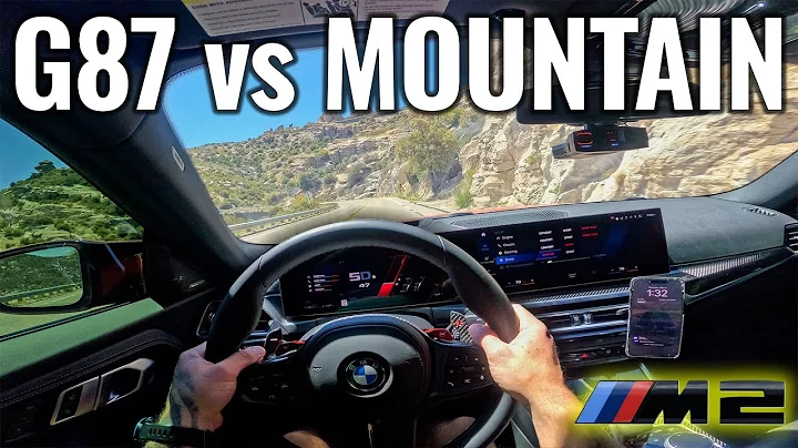 Pushing My G87 M2 On EMPTY Mountain Roads (POV)