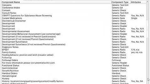 Configure PCC EHR Protocols and Chart Sections