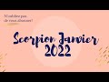 Scorpion ♏️ Janvier 2022 ... Ouvrez vous aux autres 🦋🌞😇