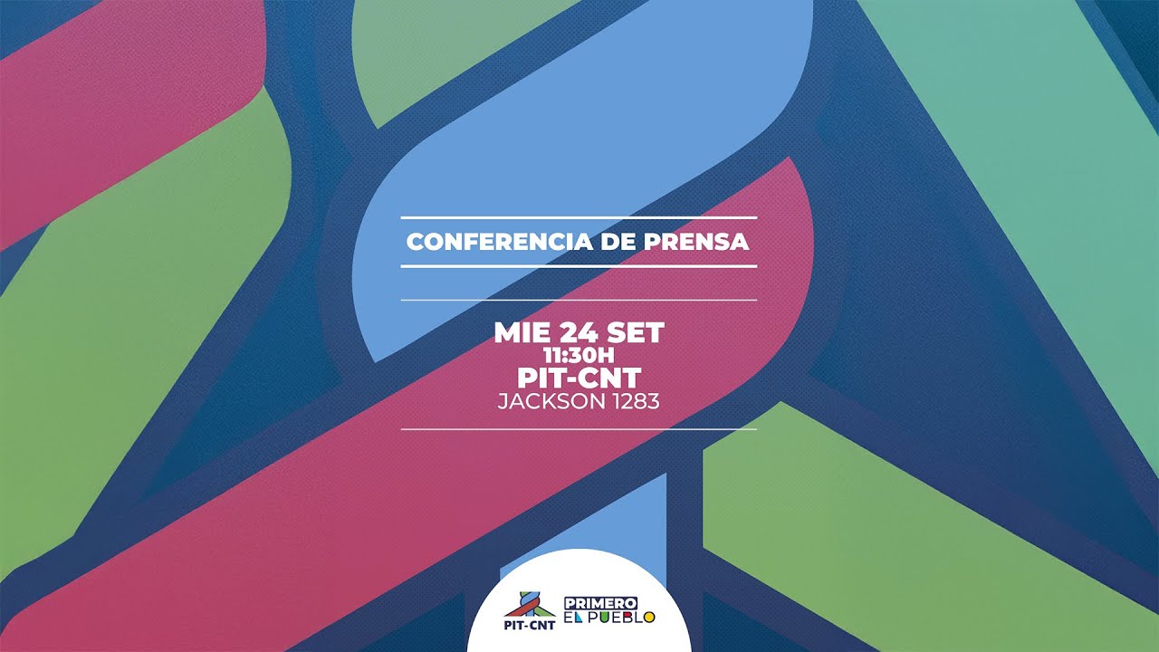 CONFERENCIA DE PRENSA  PIT-CNT  24/9/2025