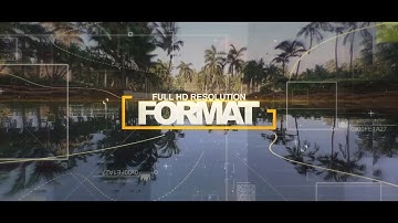 Clean Parallax Cinematic Slideshow After Effects Templates