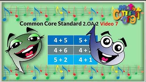 Common Core Standard 2 OA 2 Video 7