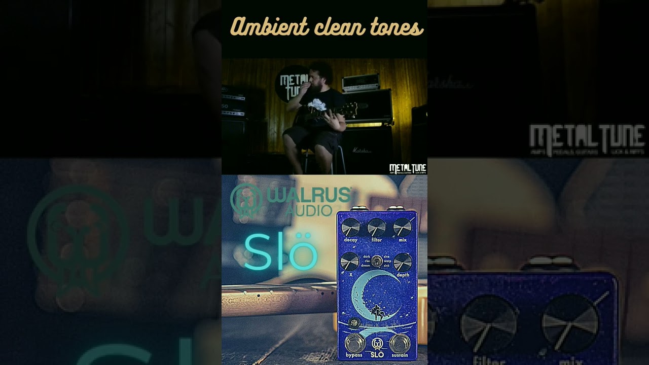 Ambient Clean Tones w/ Walrus Audio Slö 
