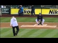2012/05/25 Gaylord Perry's first pitch の動画、YouTube動画。