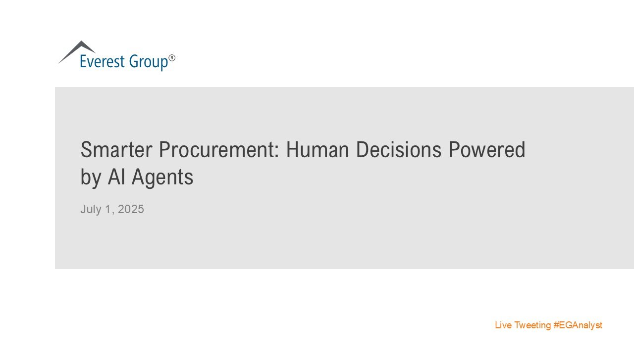 On-Demand Webinar: Smarter Procurement: Human Decisions Powered by AI Agents