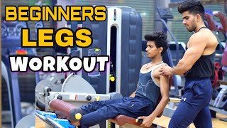 LEGS WORKOUT FOR BEGINNERS| COMPLETE GUIDANCE AND TIPS BY BADRI FITNESS