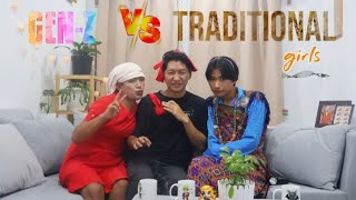 Gen z Vs traditional girls π€π₯΅