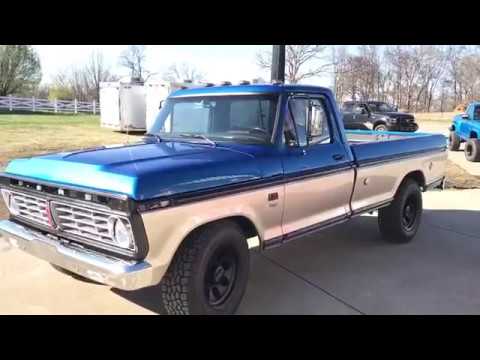 1973 ford f250 camper special by milestone paint and body youtube