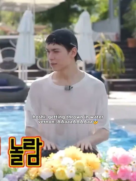 VERNON was genuinely scared😭 #seventeen #vernon #hoshi #goingsvt