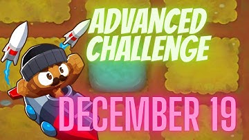 Bloons TD 6 - No way there is a second way to beat it - advanced challenge december 19