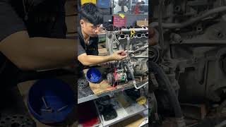 QUÁ TRÌNH RÃ VÀ RỮA ĐẠI TU ĐỘNG CƠ VIOS 2NR FE