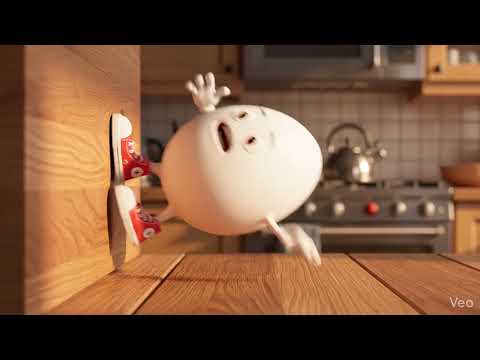 "The first steps are always the hardest. 🥺 Go little egg!"