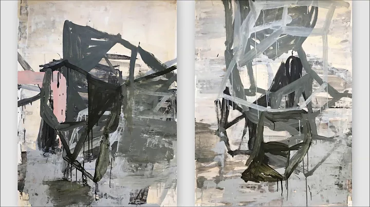 Deborah Dancy, "Winter into Spring 4" and "Winter ...