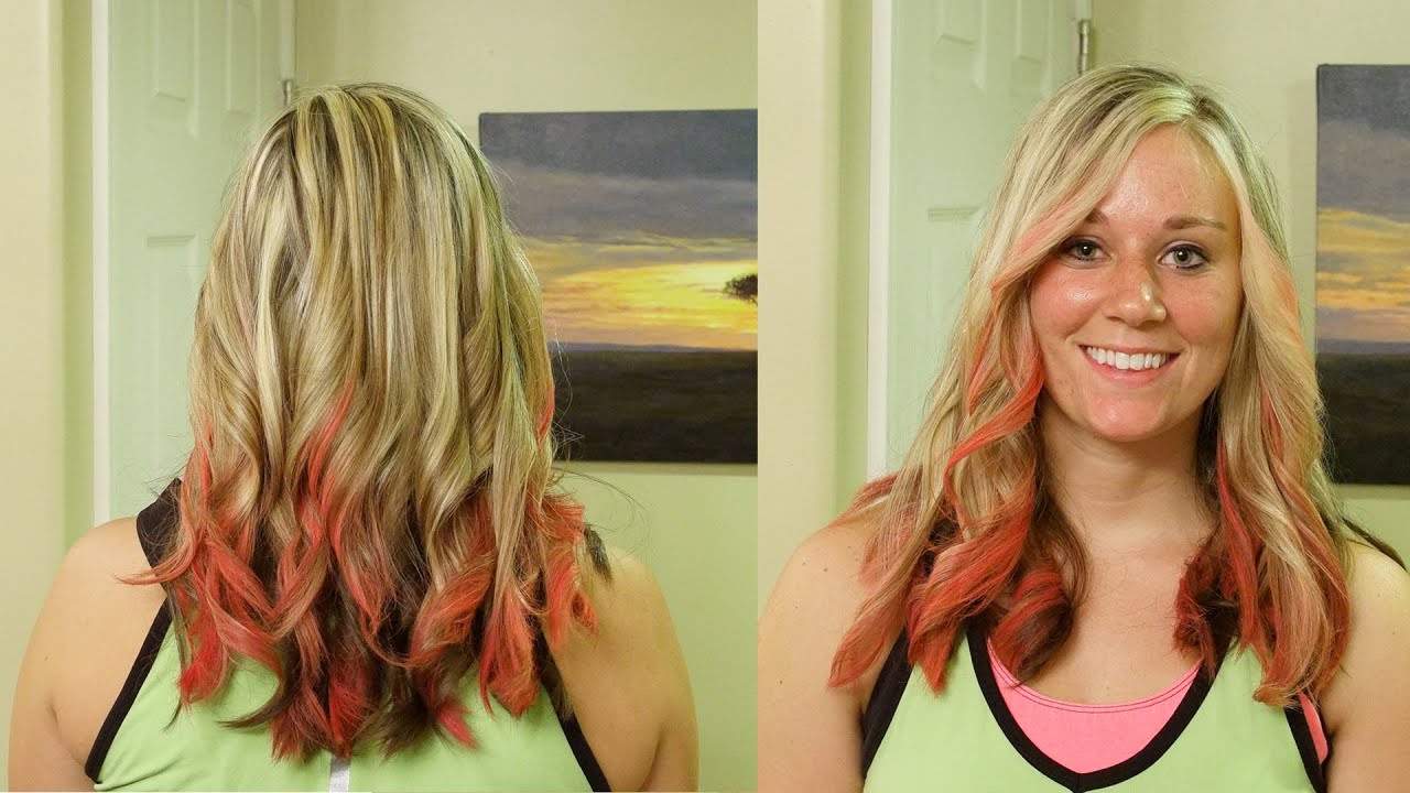 Unleash your creativity with hair chalk