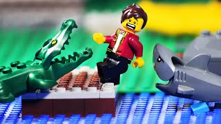 Lego City Crocodile Attack Fail