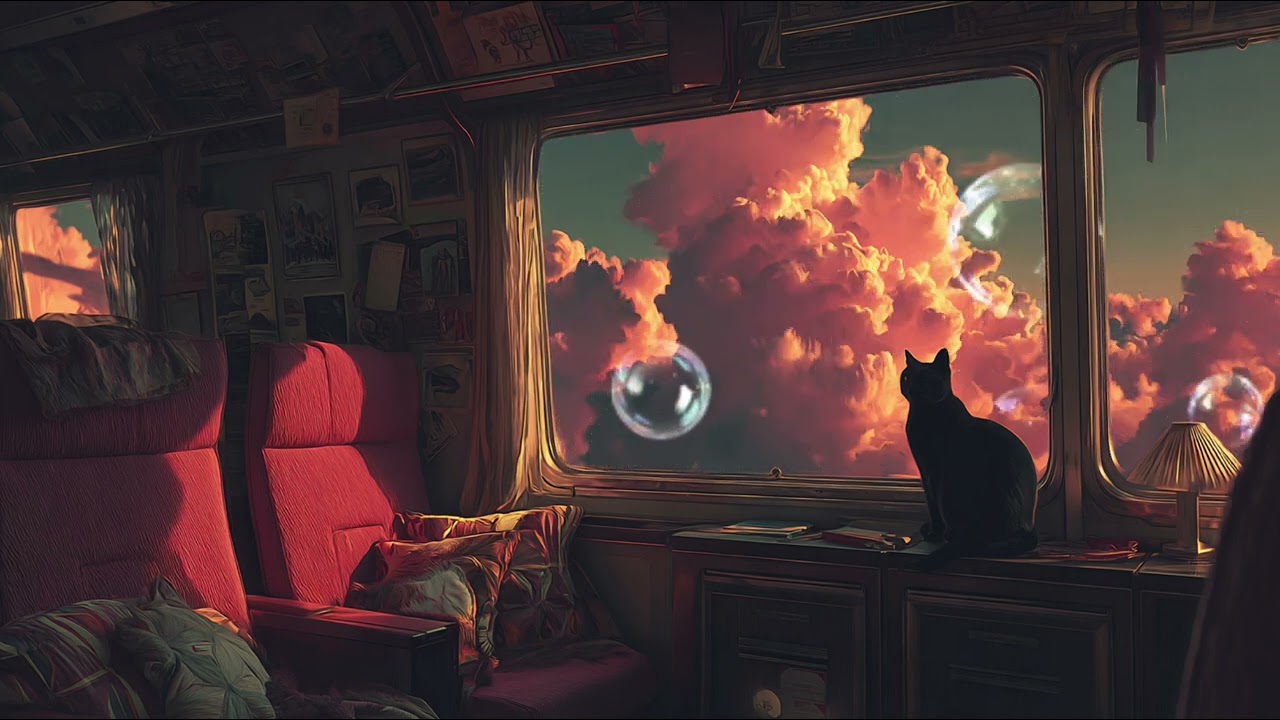 𝘊𝘏𝘌𝘡 𝘚𝘖𝘜𝘓 집사가 잠든 사이 시작되는 비누방울 놀이 🐾 | Jazz Playlist