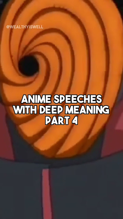 anime speeches 🗣- #obito 👑 🔥#shorts #youtubeshorts #motivation#anime#naruto