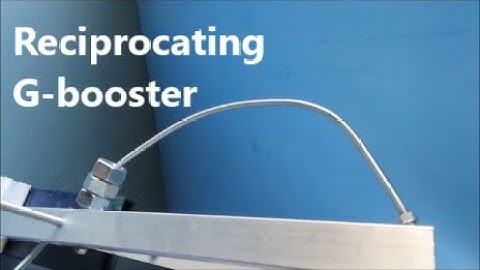 Free gravity boosted rotation by novel overbalanced reciprocating G-booster