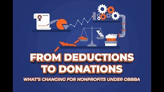 From Deductions to Donations: What’s Changing for Nonprofits Under OBBBA