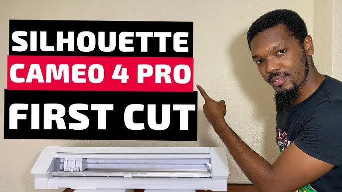 Silhouette Cameo 4 Pro Unboxing & First Cutting Project 