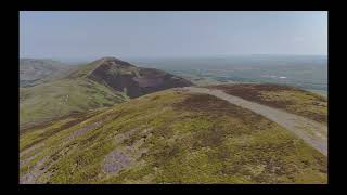 Scawd Law hill on the Pentlands, Mavic 4 pro in Normal colour mode.