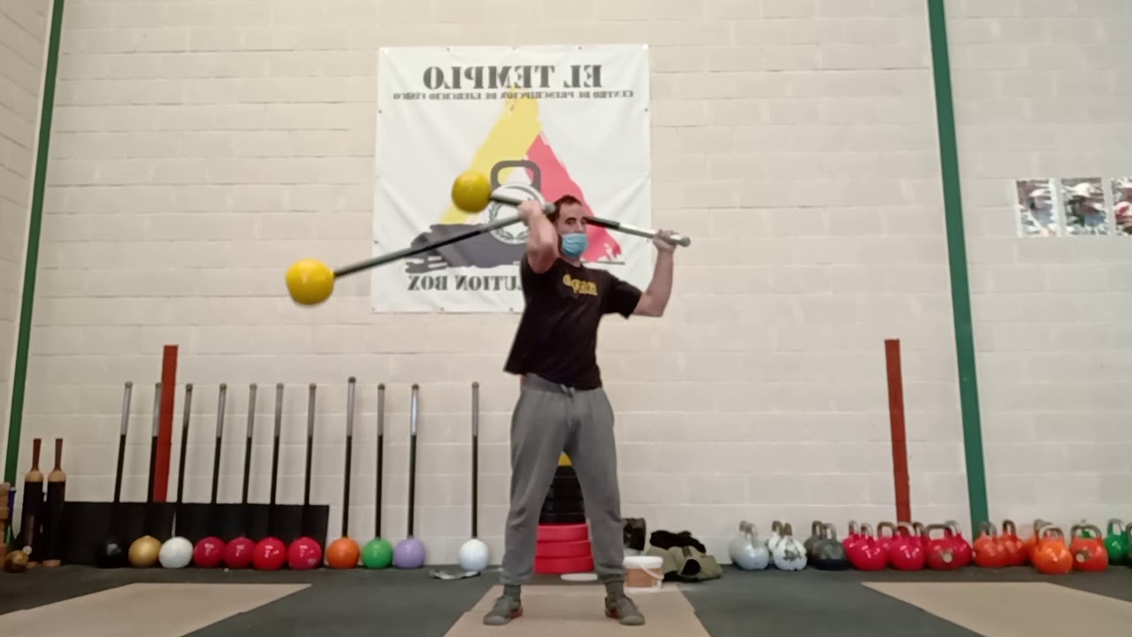 double mace swing 2x5kg macelifting imf YouTube