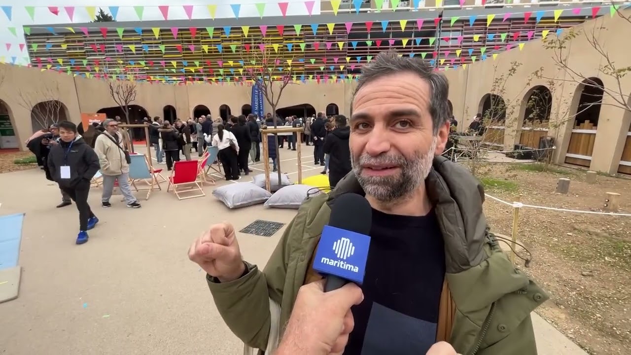 Marseille : inauguration en fanfare du groupe scolaire Malpassé - Les Oliviers