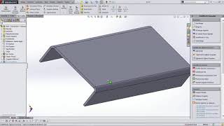 SolidWorks Saç Levha ile  Çalışmak. #solidworks #saçlevha #eğitimseti