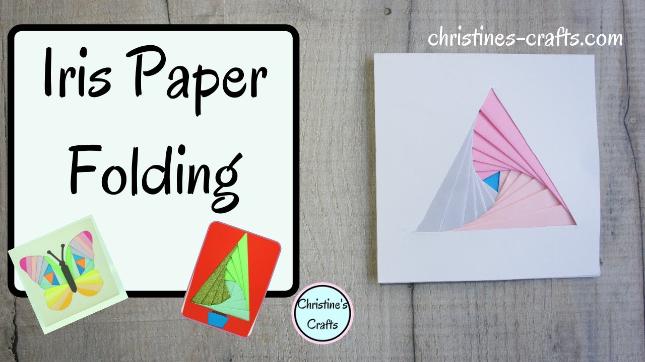 HOW TO DO IRIS PAPER FOLDING - For Cards, Artwork, Scrapbooking and other  Craft Projects 