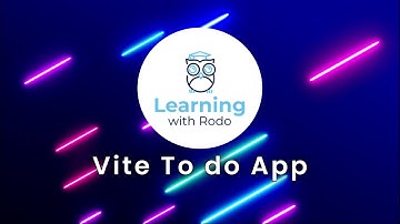 Vue 3 To do App in Vite - Composition API with script setup tag