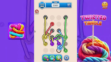 Twisted Tangle - Level 260 - Gameplay walkthrough