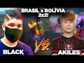 BLACK444 ENFRENTOU OS DOIS MELHORES JOGADORES DO SERVIDOR LATAM, AKILES E NEUTRO x BLACK E LUCCA