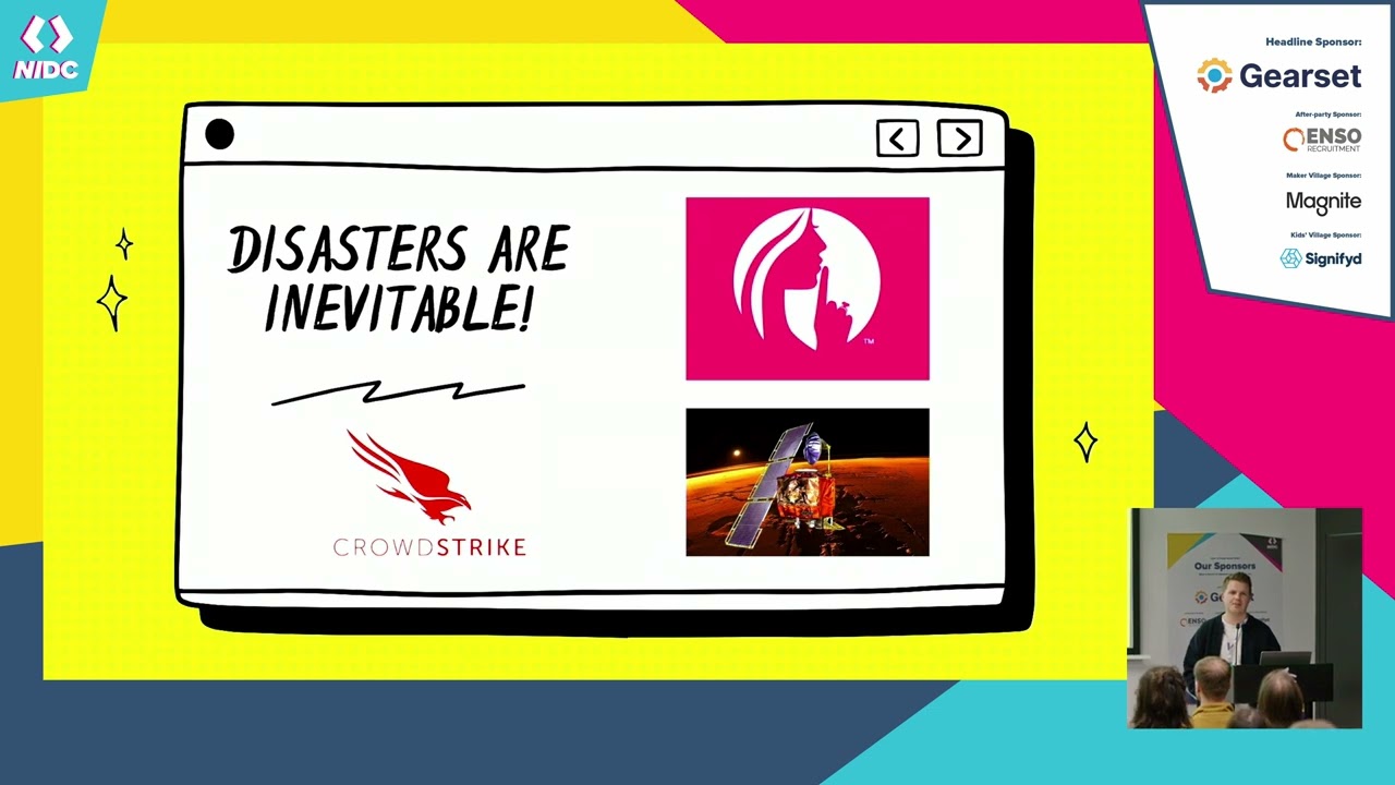 Disaster Driven Infrastructure: Picking up the Pieces with IaC - Niall Hodgen - NIDC 2024 - Conf 1A